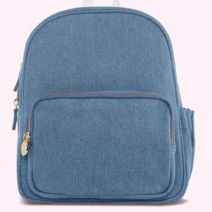 Stoney Clover Lane Denim Mini Backpack nwt